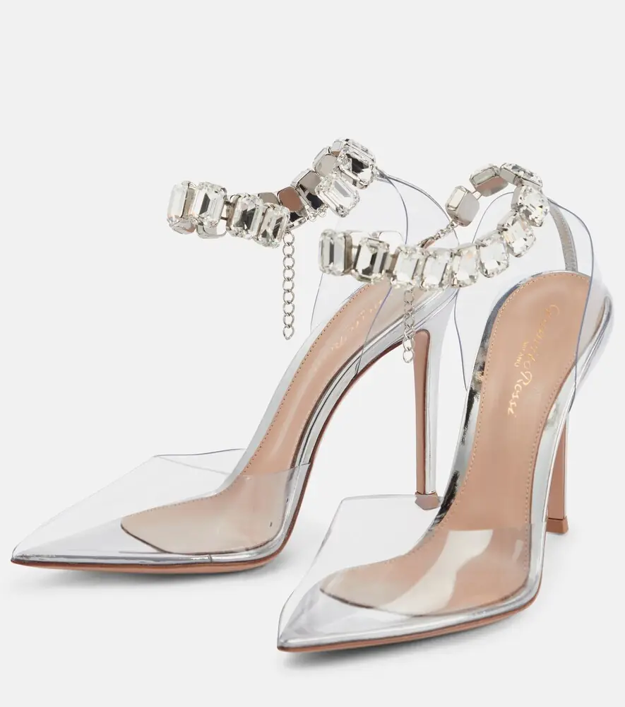 Gianvito Rossi Embellished PVC pumps | Thumbnail 6