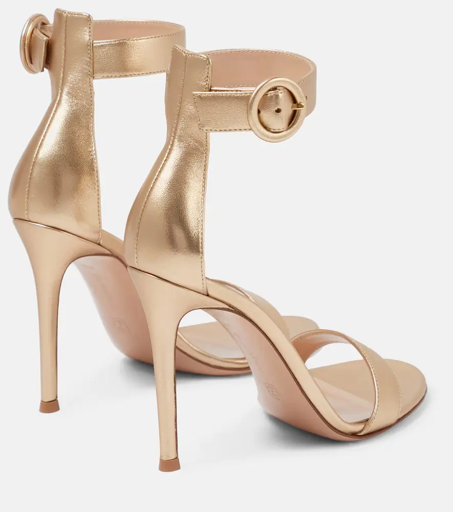 Gianvito Rossi Portofino 105 leather sandals | Thumbnail 4