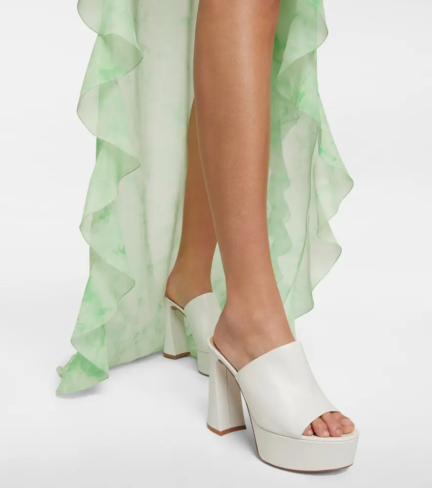 Gianvito Rossi Holly leather platform mules | Thumbnail 5 Gianvito Rossi Holly leather platform mules | Thumbnail 5