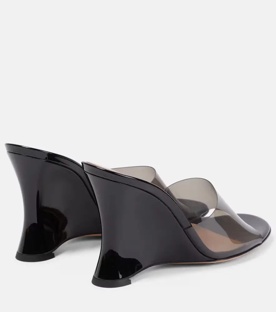 Gianvito Rossi Wedge leather sandals | Thumbnail 5