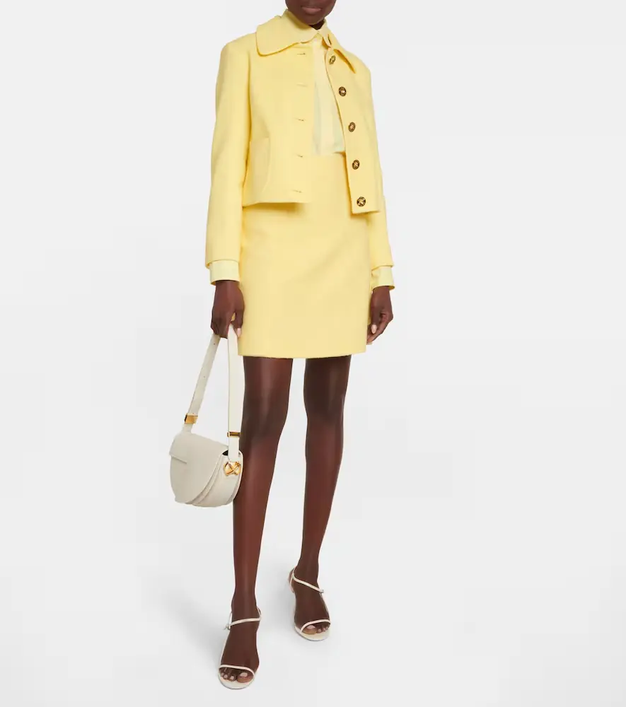 Patou Tweed miniskirt | Thumbnail 2 Patou Tweed miniskirt | Thumbnail 2