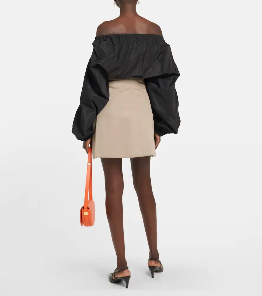 Patou Cotton miniskirt | Thumbnail 2