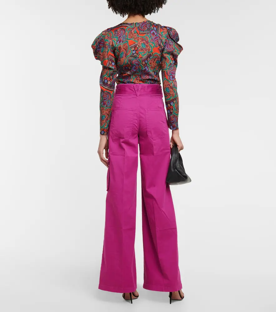 Veronica Beard Belissa cotton cargo pants | Thumbnail 3