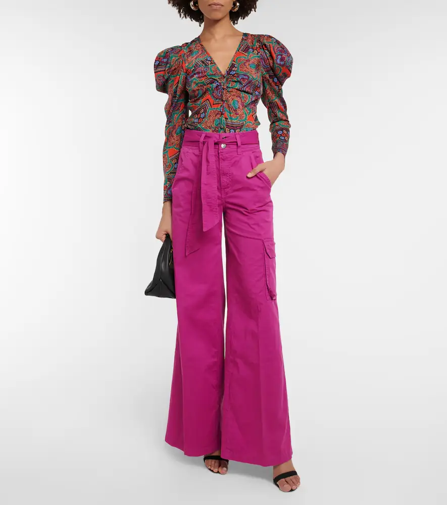 Veronica Beard Belissa cotton cargo pants | Thumbnail 4