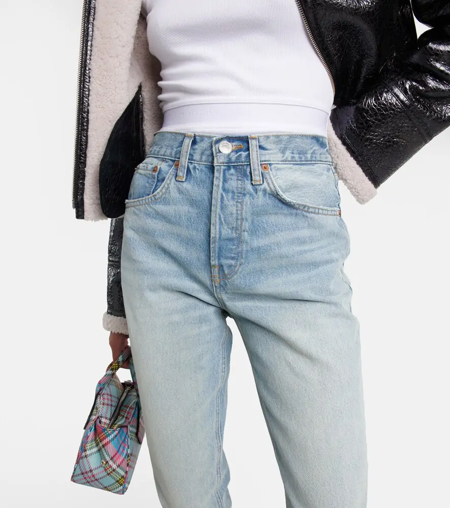 RE/DONE High-rise bootcut jeans | Thumbnail 2