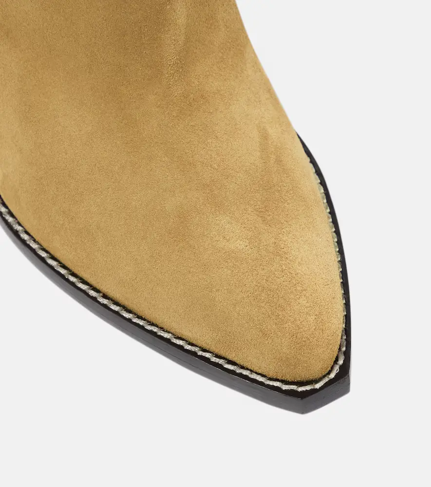 Isabel Marant Leyane suede mid-calf cowboy boots | Thumbnail 2