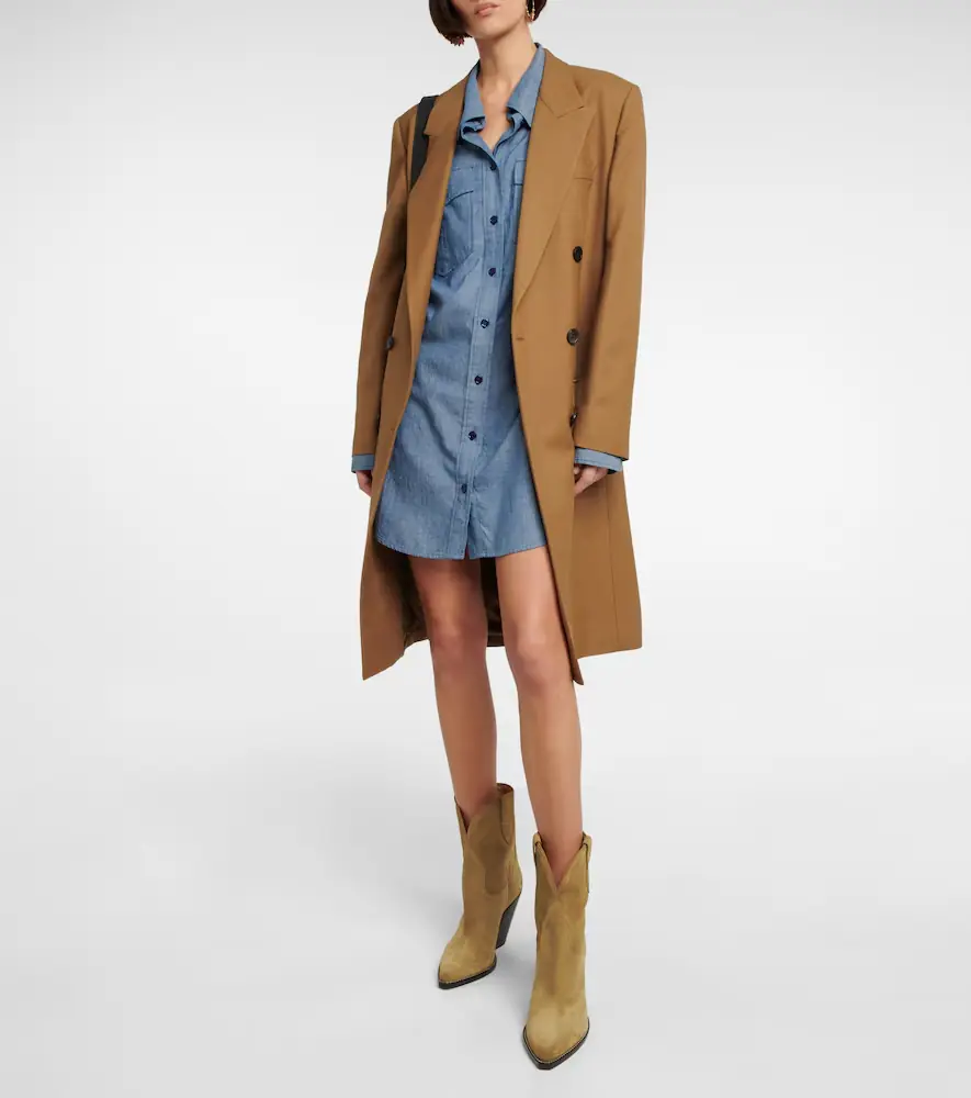 Isabel Marant Leyane suede mid-calf cowboy boots | Thumbnail 6