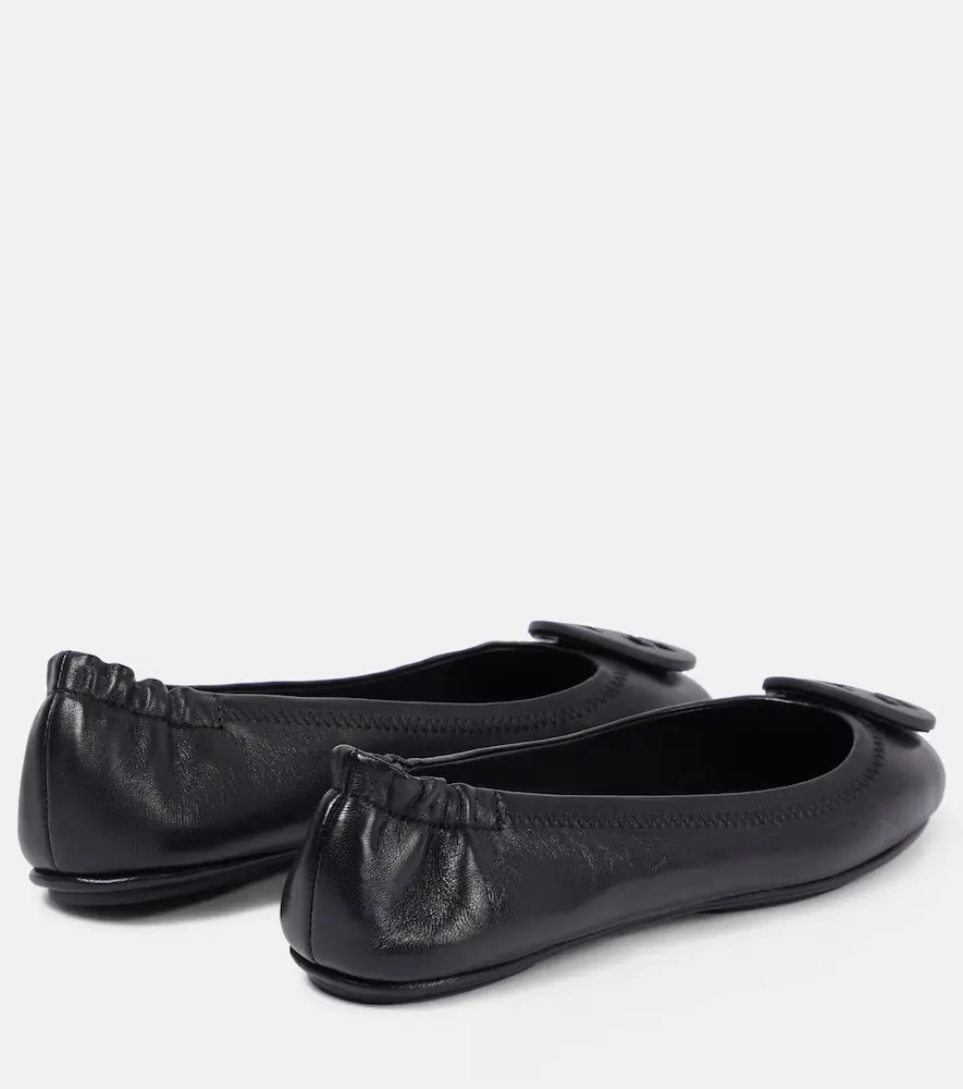 Tory Burch Minnie leather ballet flats | Thumbnail 3