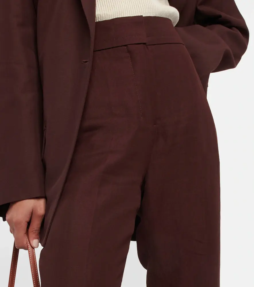 Jacquemus Le Pantalon Tibau high-rise tapered pants | Thumbnail 2 Jacquemus Le Pantalon Tibau high-rise tapered pants | Thumbnail 2