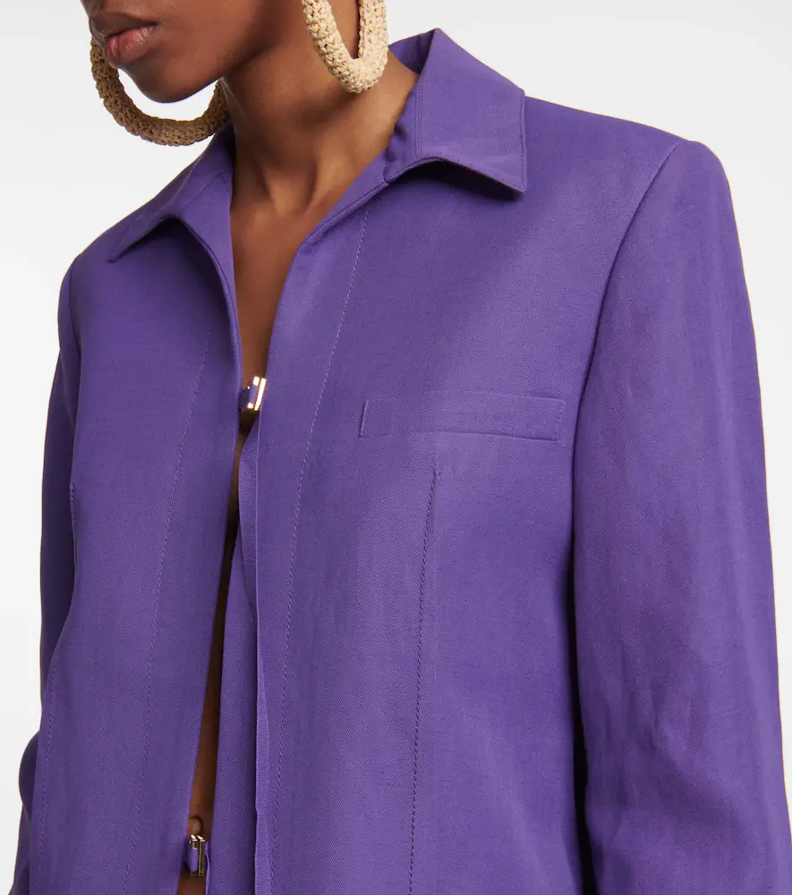 Jacquemus Amaro twill jacket | Thumbnail 2