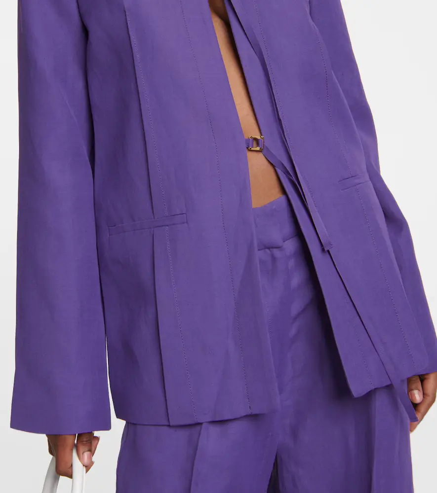 Jacquemus Amaro twill jacket | Thumbnail 3