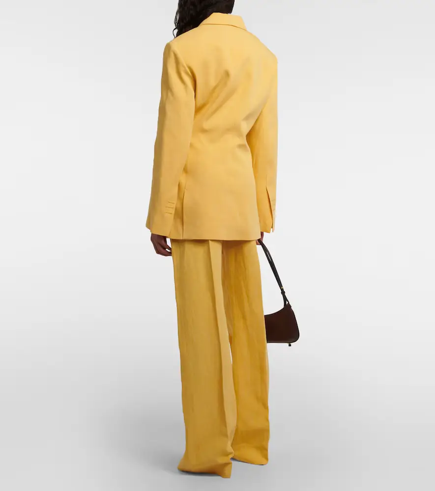 Jacquemus La Veste Tibau linen-blend blazer | Thumbnail 5 Jacquemus La Veste Tibau linen-blend blazer | Thumbnail 5