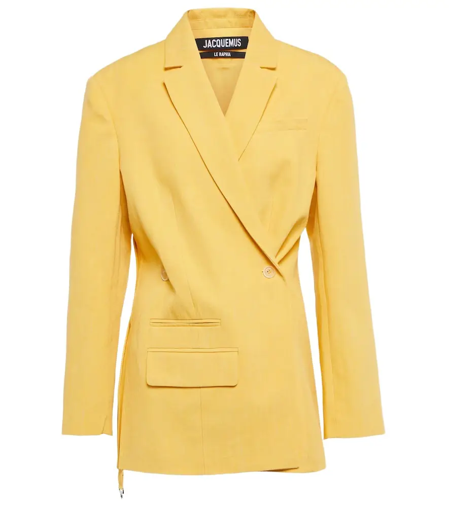 Jacquemus La Veste Tibau linen-blend blazer