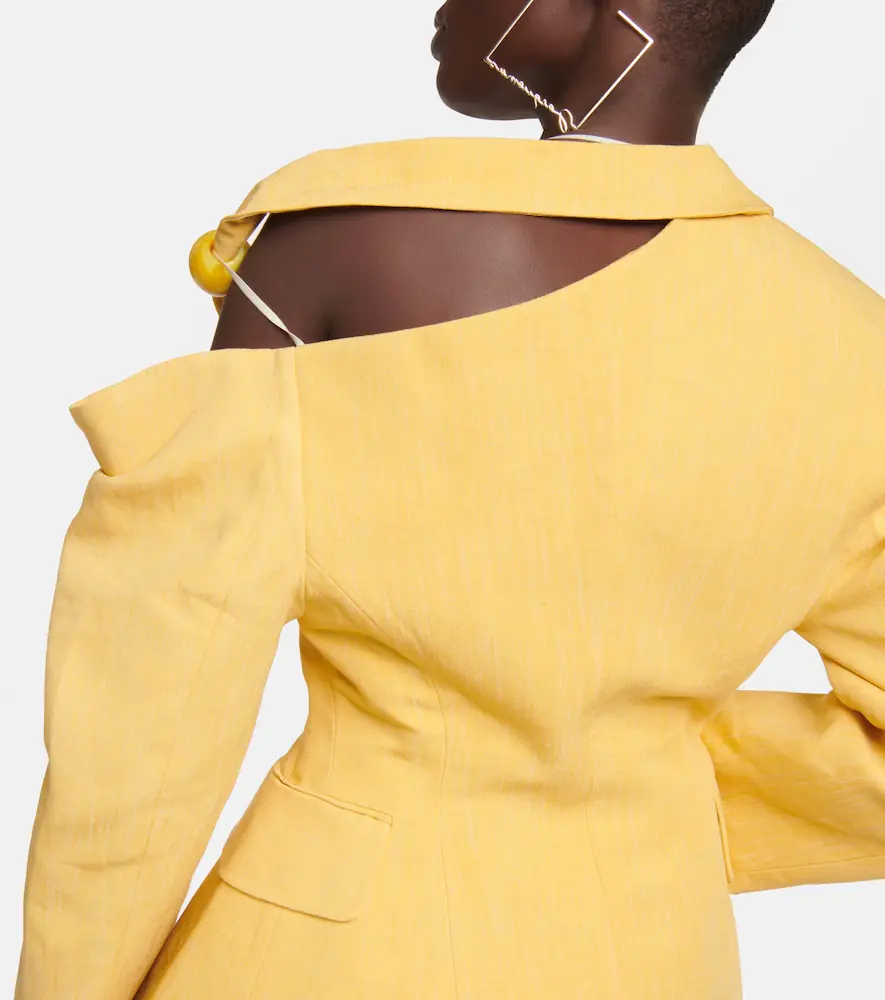 Jacquemus La Veste Baska linen-blend blazer | Thumbnail 2 Jacquemus La Veste Baska linen-blend blazer | Thumbnail 2