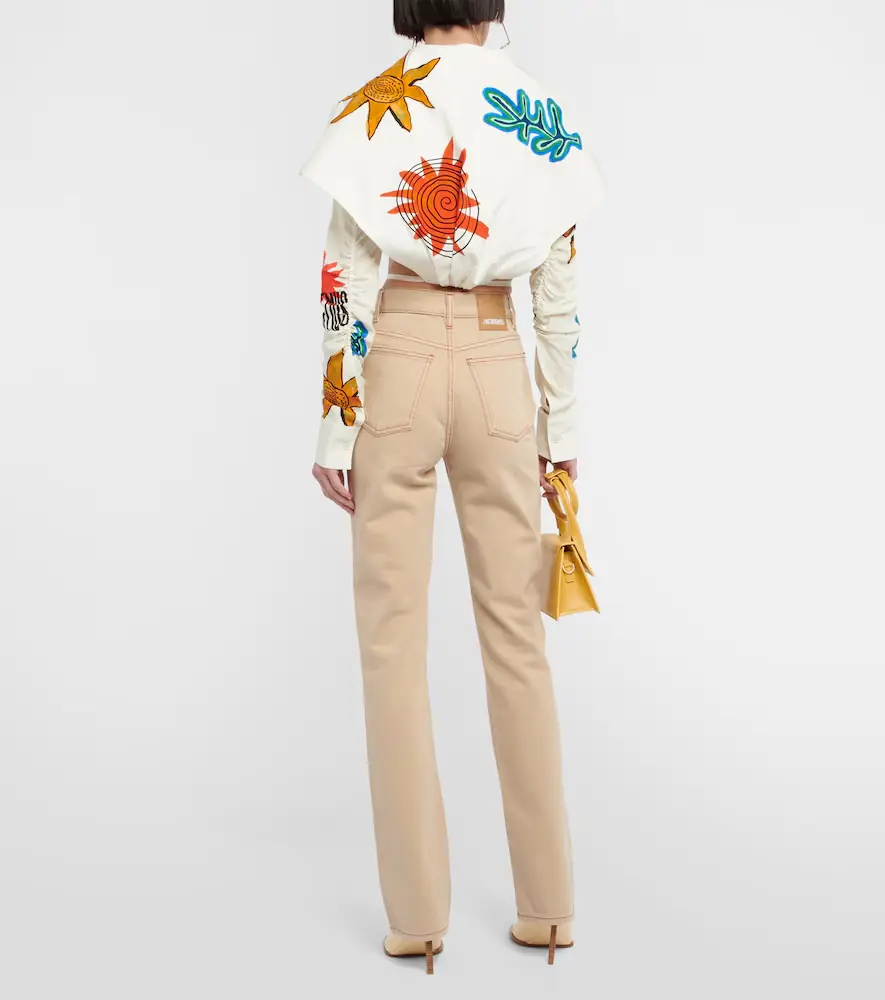 Jacquemus La Chemise Meio printed cropped shirt | Thumbnail 3 Jacquemus La Chemise Meio printed cropped shirt | Thumbnail 3