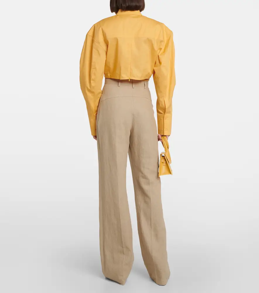 Jacquemus La Chemise Plidao cotton poplin shirt | Thumbnail 2 Jacquemus La Chemise Plidao cotton poplin shirt | Thumbnail 2