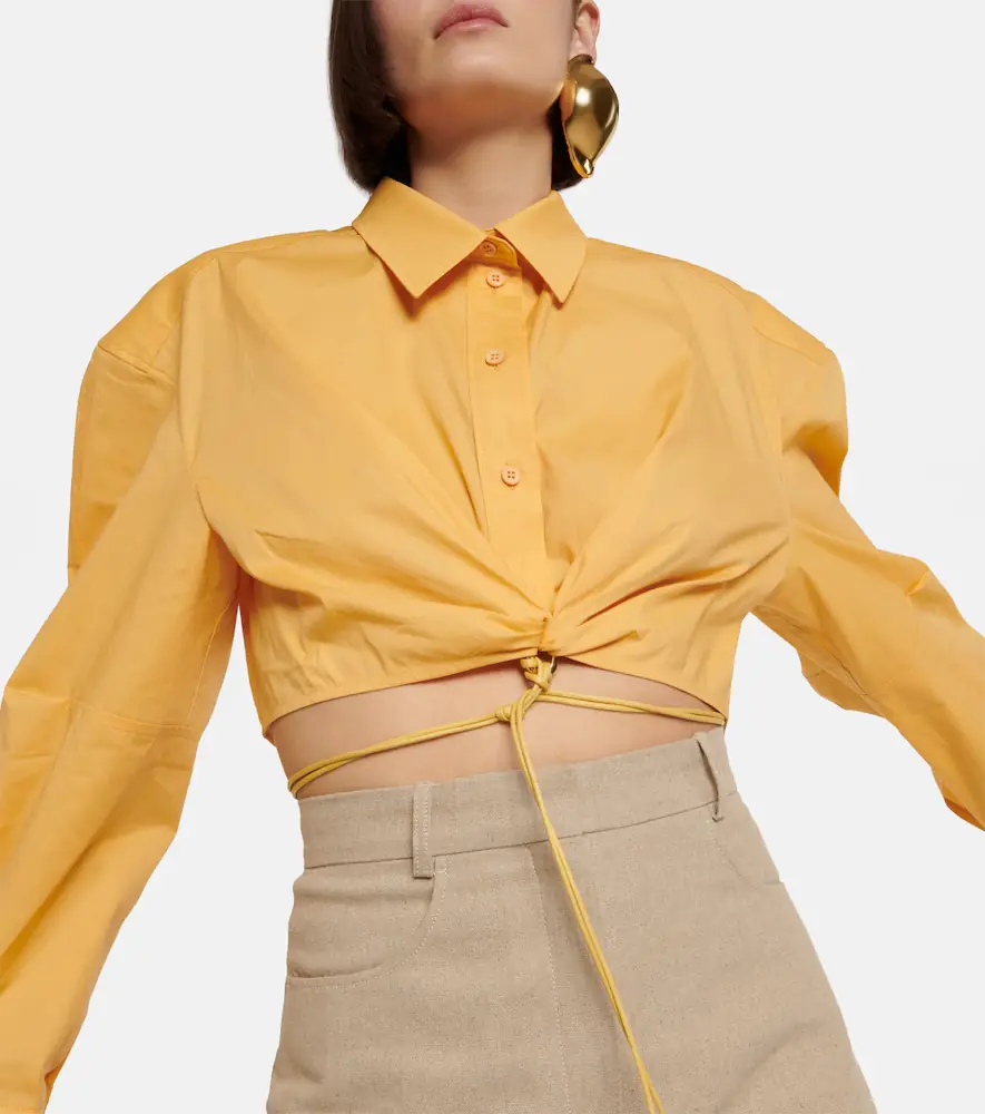 Jacquemus La Chemise Plidao cotton poplin shirt | Thumbnail 3 Jacquemus La Chemise Plidao cotton poplin shirt | Thumbnail 3