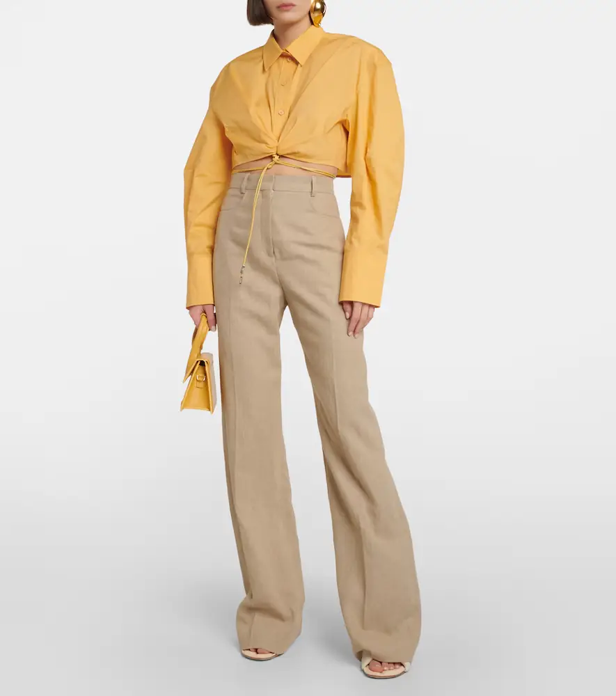 Jacquemus La Chemise Plidao cotton poplin shirt | Thumbnail 4 Jacquemus La Chemise Plidao cotton poplin shirt | Thumbnail 4