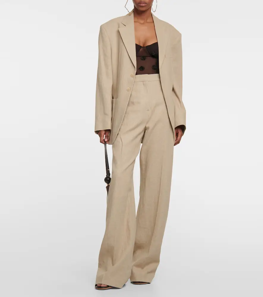 Jacquemus Appliqué mesh bodysuit | Thumbnail 3