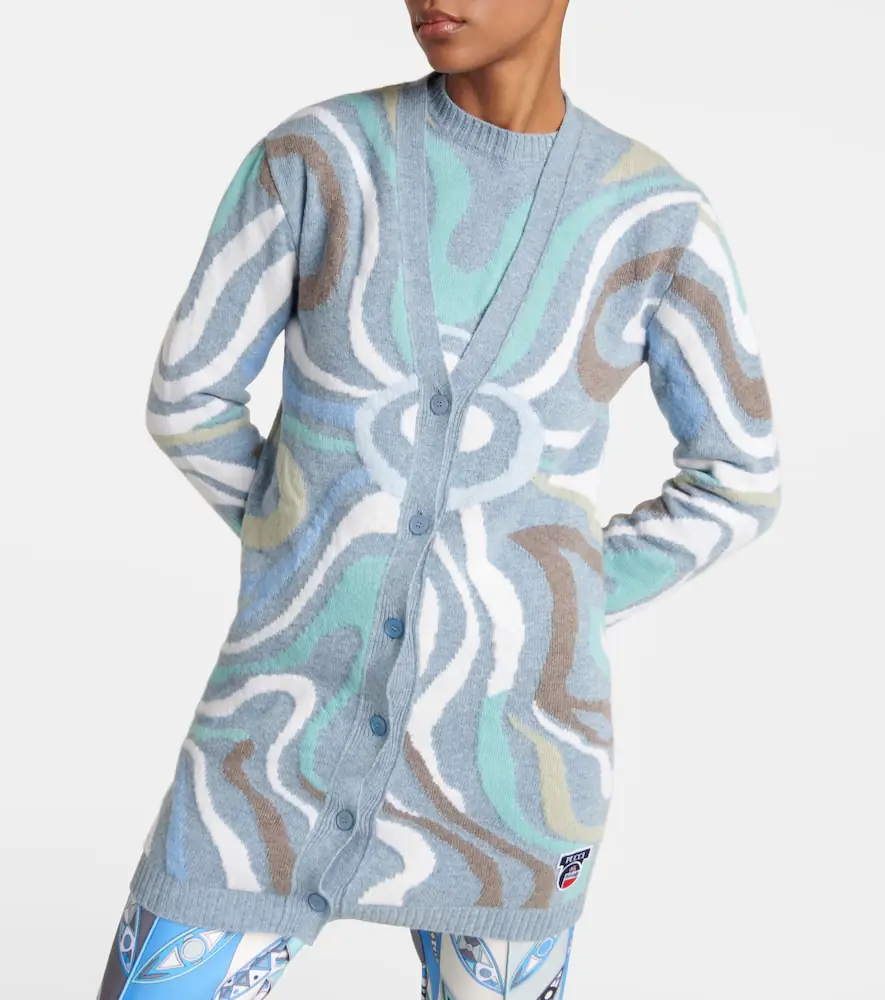 PUCCI x Fusalp intarsia wool cardigan | Thumbnail 2
