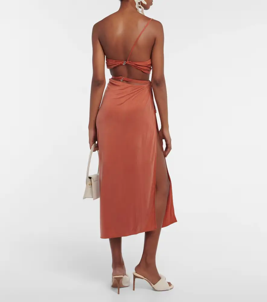 Jacquemus La Jupe Espelho jersey midi skirt | Thumbnail 2 Jacquemus La Jupe Espelho jersey midi skirt | Thumbnail 2