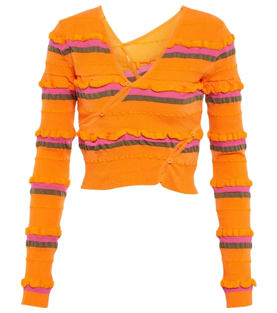 Jacquemus Le Cardigan Tordu cropped cardigan
