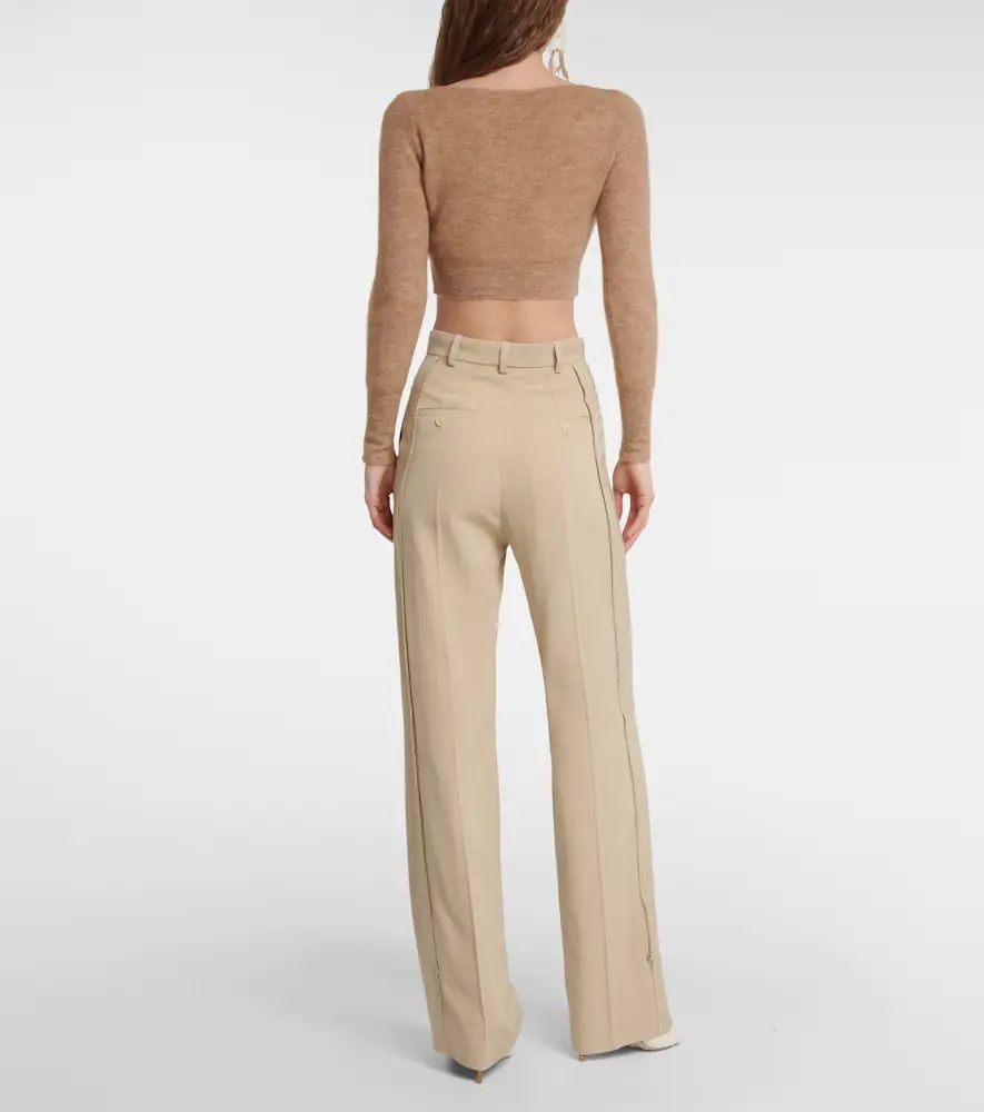 Jacquemus Le Cardigan Alzou mohair-blend cardigan | Thumbnail 3 Jacquemus Le Cardigan Alzou mohair-blend cardigan | Thumbnail 3