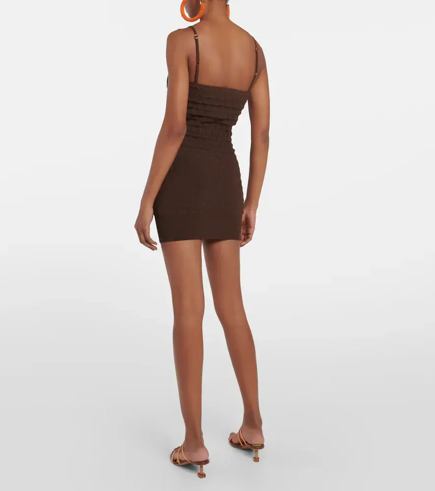 Jacquemus La Robe Maille Tacido minidress | Thumbnail 4