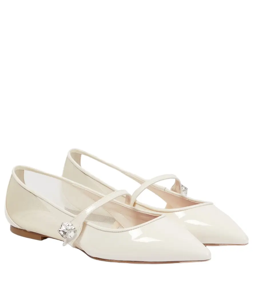 Roger Vivier Cube B patent leather flats | Image 1 Roger Vivier Cube B patent leather flats | Image 1