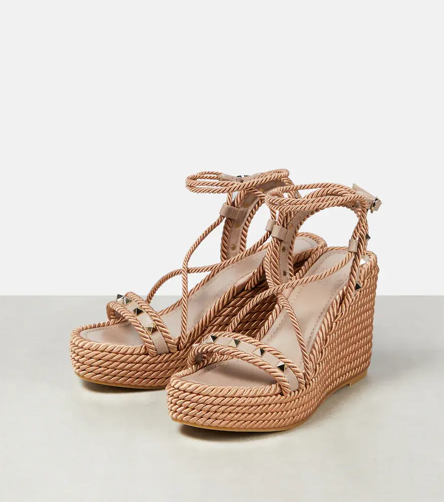 Valentino Garavani Rockstud espadrille sandals | Thumbnail 3 Valentino Garavani Rockstud espadrille sandals | Thumbnail 3