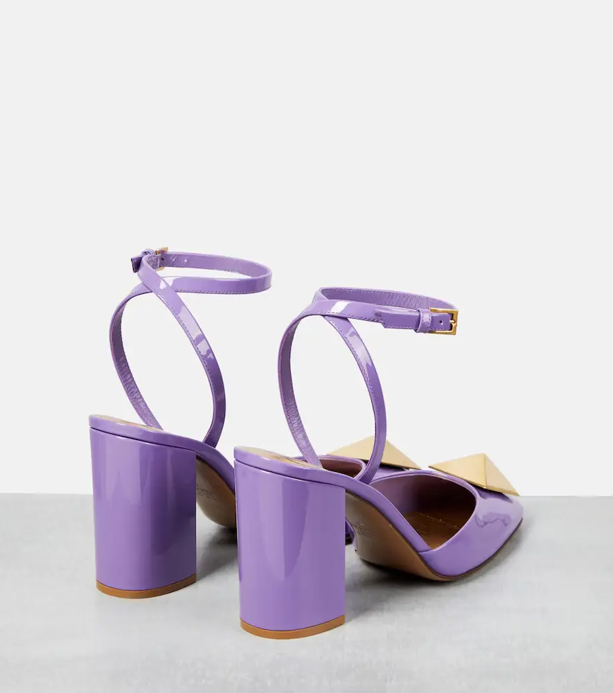 Valentino Garavani One Stud patent leather pumps | Thumbnail 4