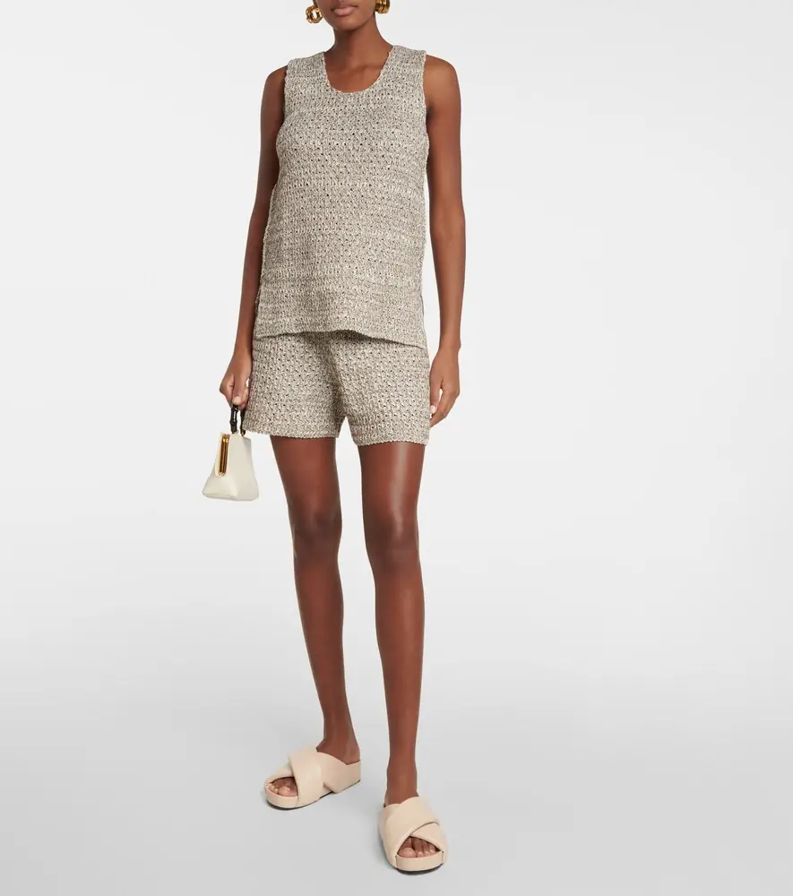 Jil Sander Knitted cotton-blend top | Thumbnail 2