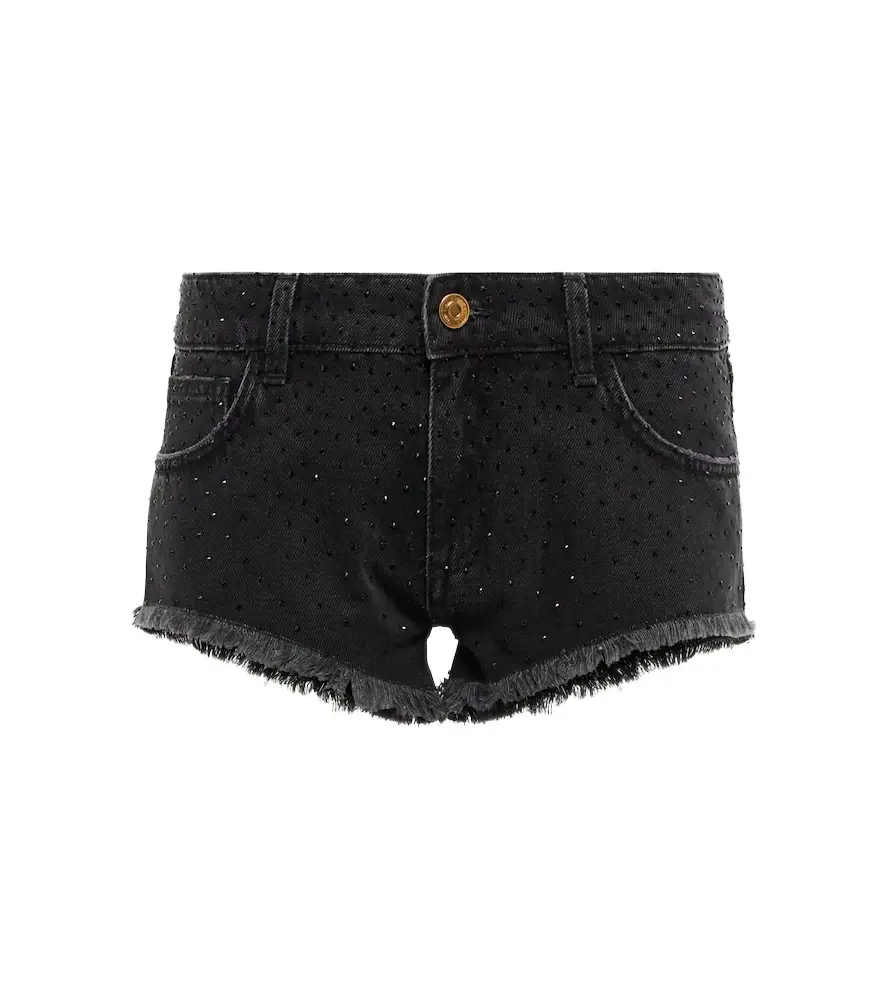 BLUMARINE Low-rise denim shorts | Image 1 BLUMARINE Low-rise denim shorts | Image 1