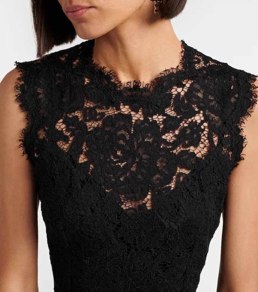 Dolce & Gabbana Lace midi dress | Thumbnail 2 Dolce & Gabbana Lace midi dress | Thumbnail 2