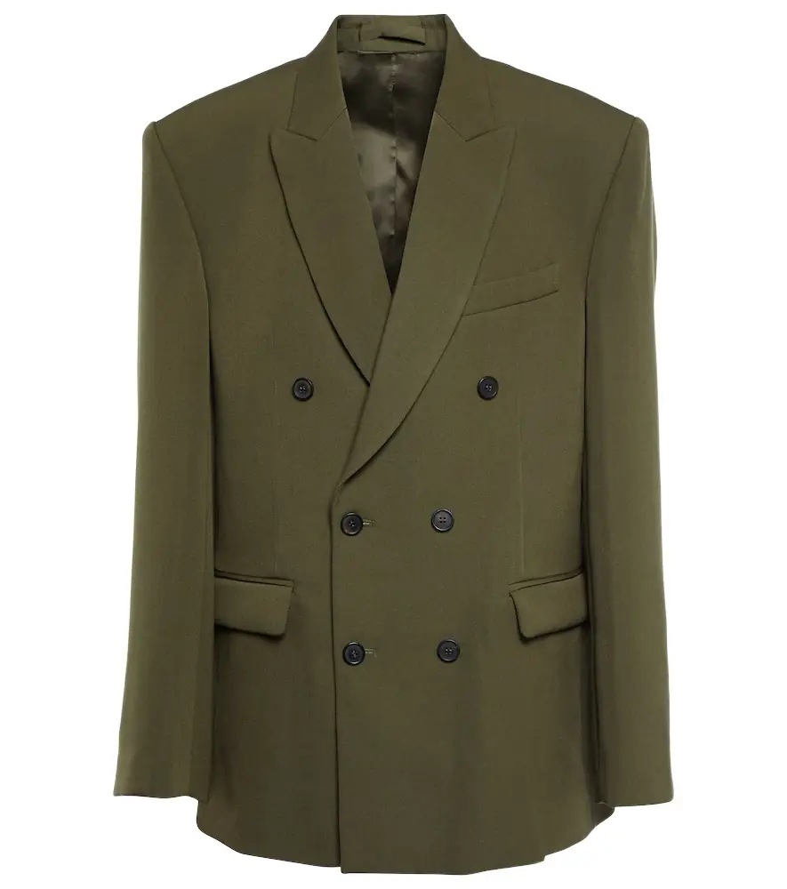 Wardrobe.NYC Wardrobe. NYC Double-breasted virgin wool blazer | Image 1 Wardrobe.NYC Wardrobe. NYC Double-breasted virgin wool blazer | Image 1