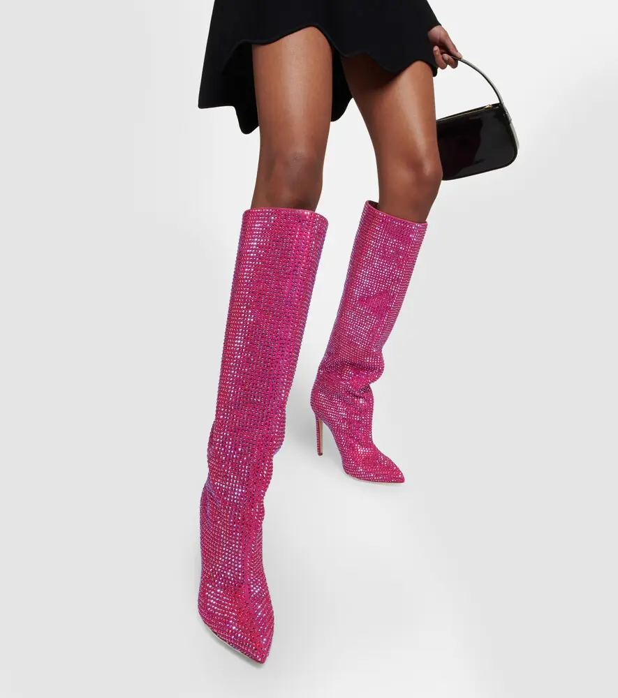 Paris Texas Holly embellished knee-high boots | Thumbnail 5 Paris Texas Holly embellished knee-high boots | Thumbnail 5