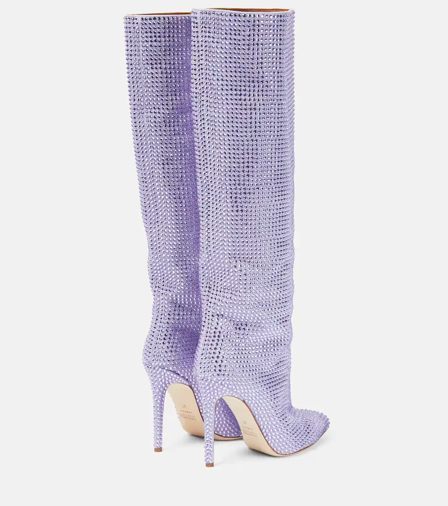 Paris Texas Holly embellished knee-high boots | Thumbnail 3
