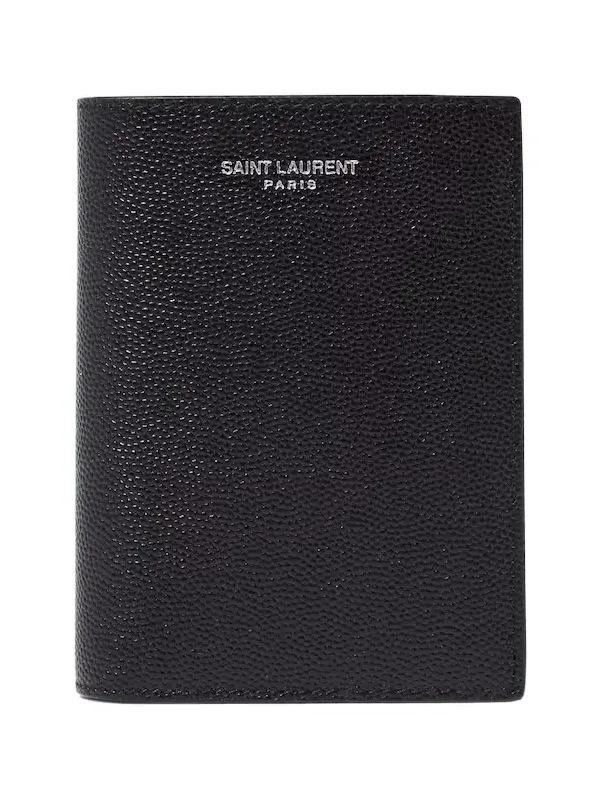 Saint Laurent Logo leather wallet