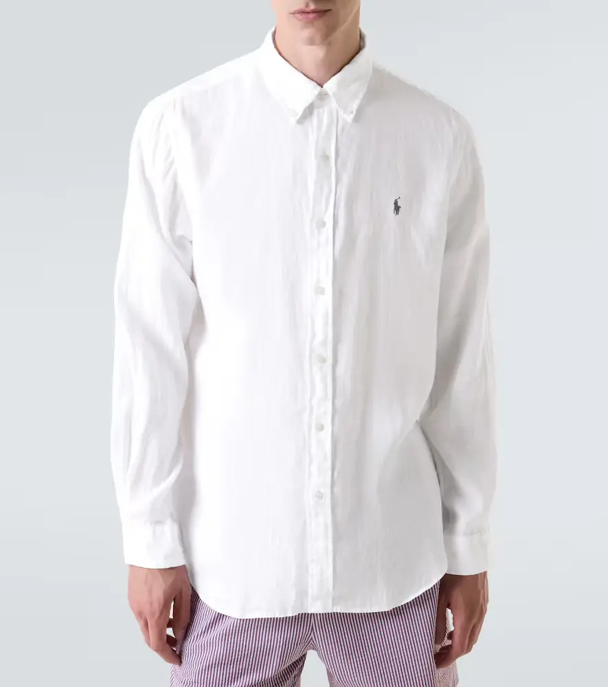 Polo Ralph Lauren Embroidered linen shirt | Thumbnail 2 Polo Ralph Lauren Embroidered linen shirt | Thumbnail 2