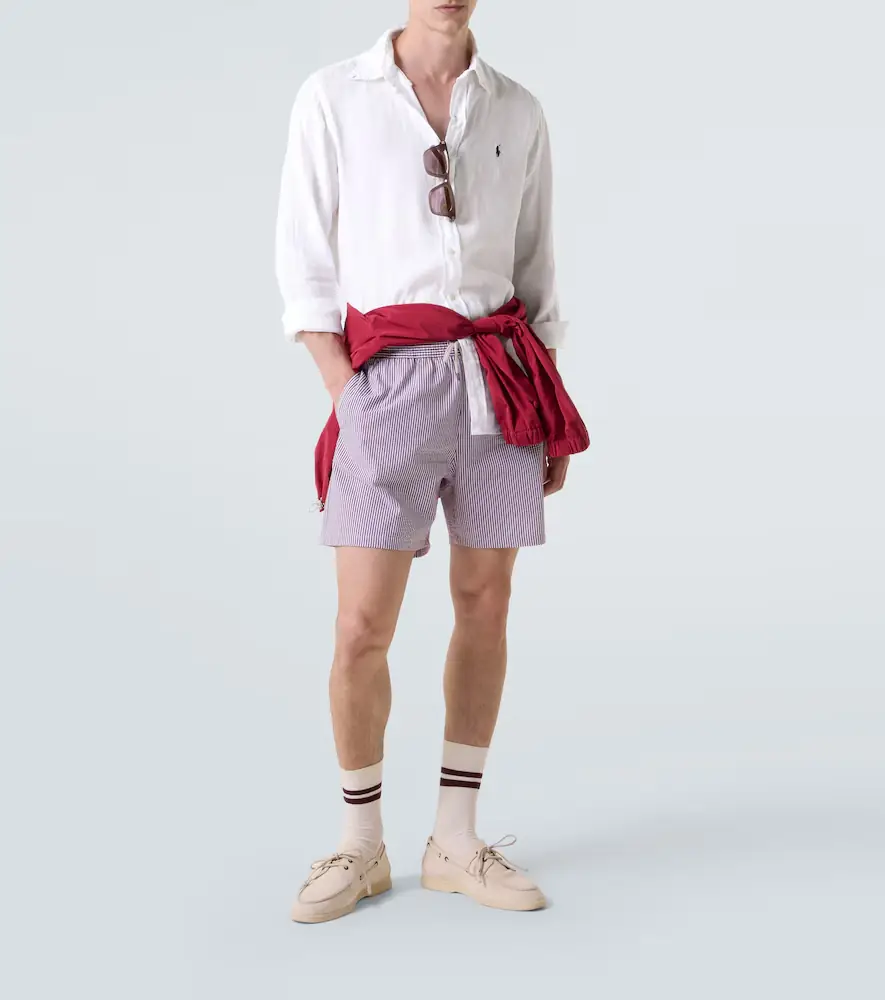 Polo Ralph Lauren Embroidered linen shirt | Thumbnail 3 Polo Ralph Lauren Embroidered linen shirt | Thumbnail 3
