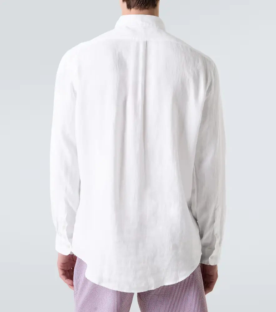Polo Ralph Lauren Embroidered linen shirt | Thumbnail 5 Polo Ralph Lauren Embroidered linen shirt | Thumbnail 5