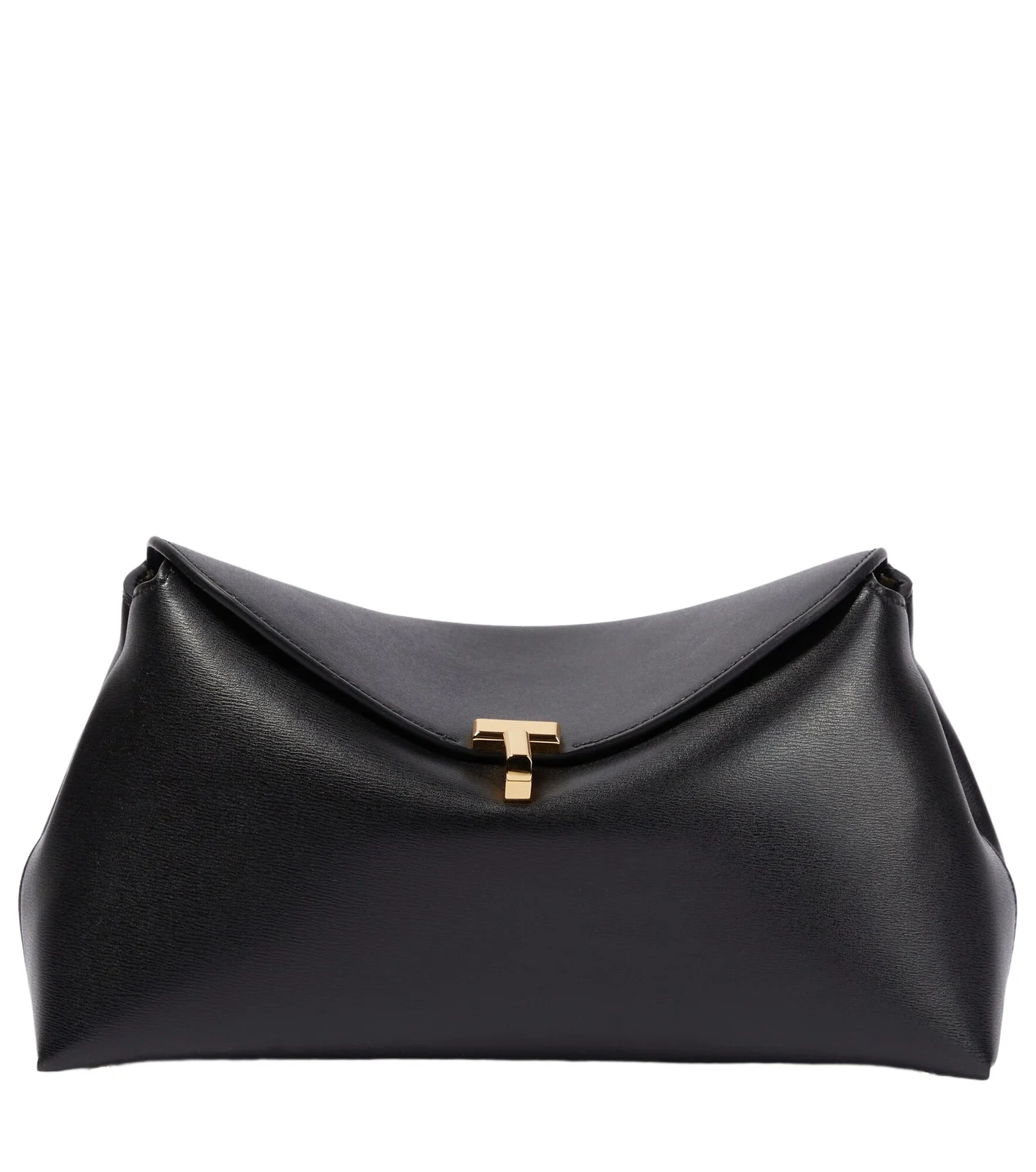T-Lock Small leather clutch