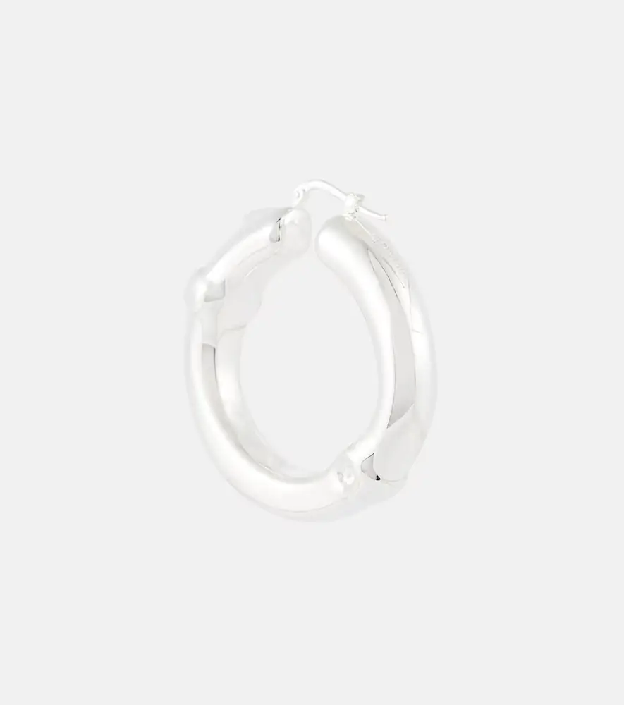Jil Sander Small Bamboo hoop earrings | Thumbnail 3