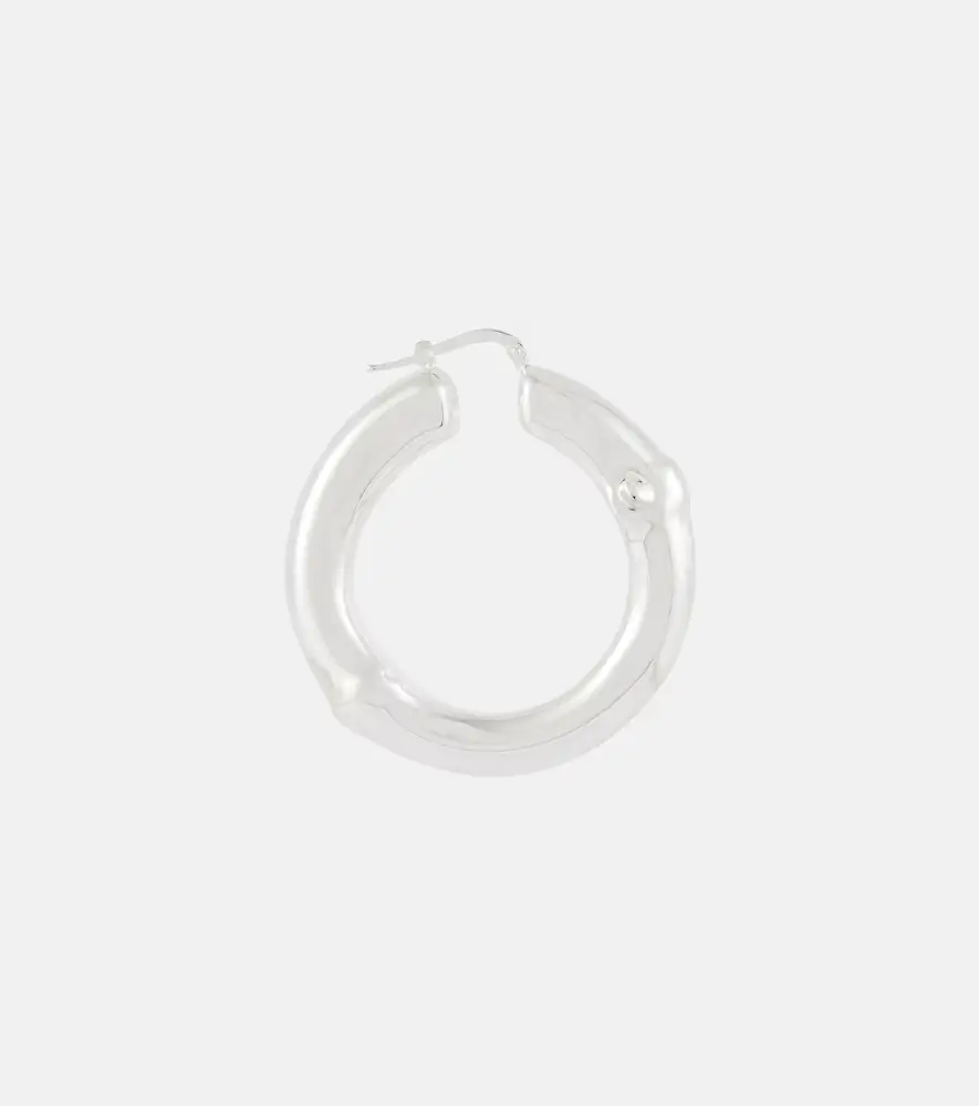 Jil Sander Small Bamboo hoop earrings | Thumbnail 4