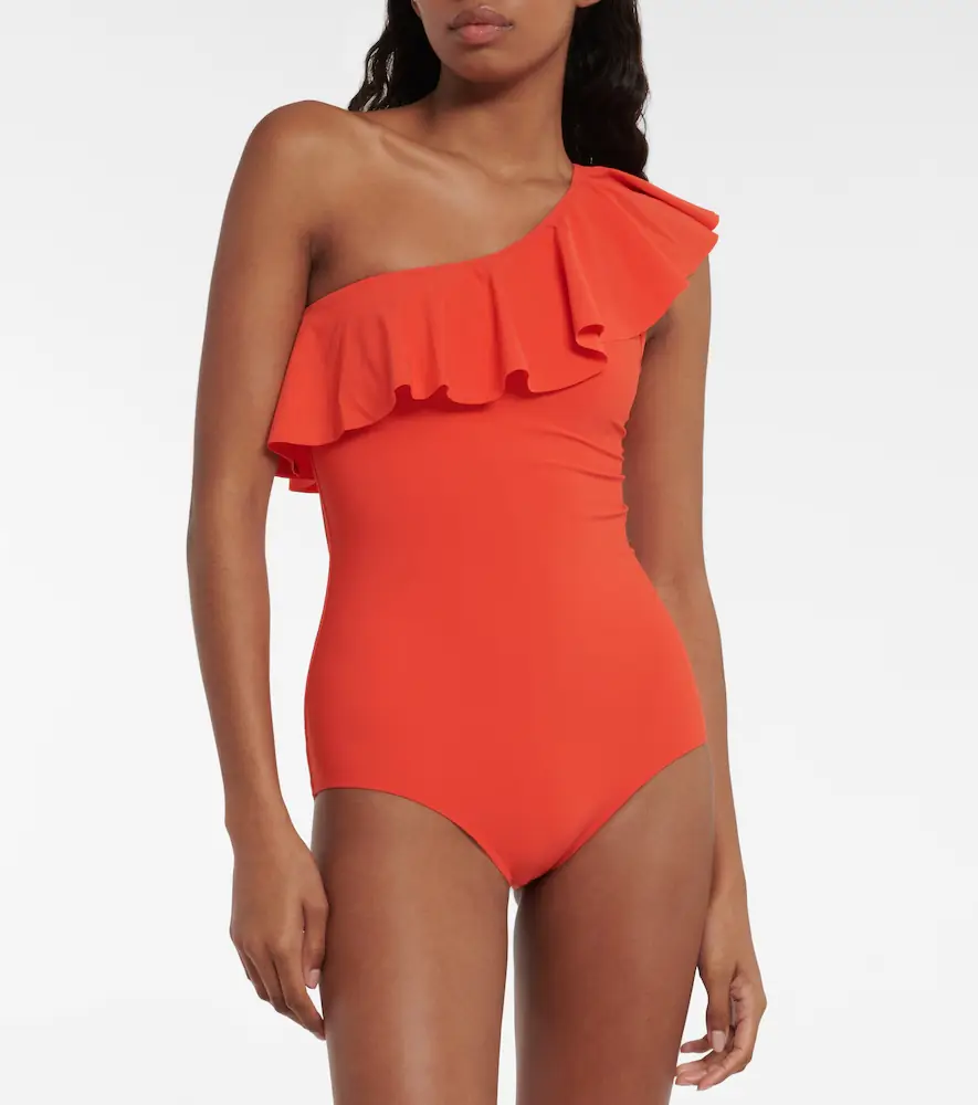 Isabel Marant Sicilya one-shoulder swimsuit | Thumbnail 2