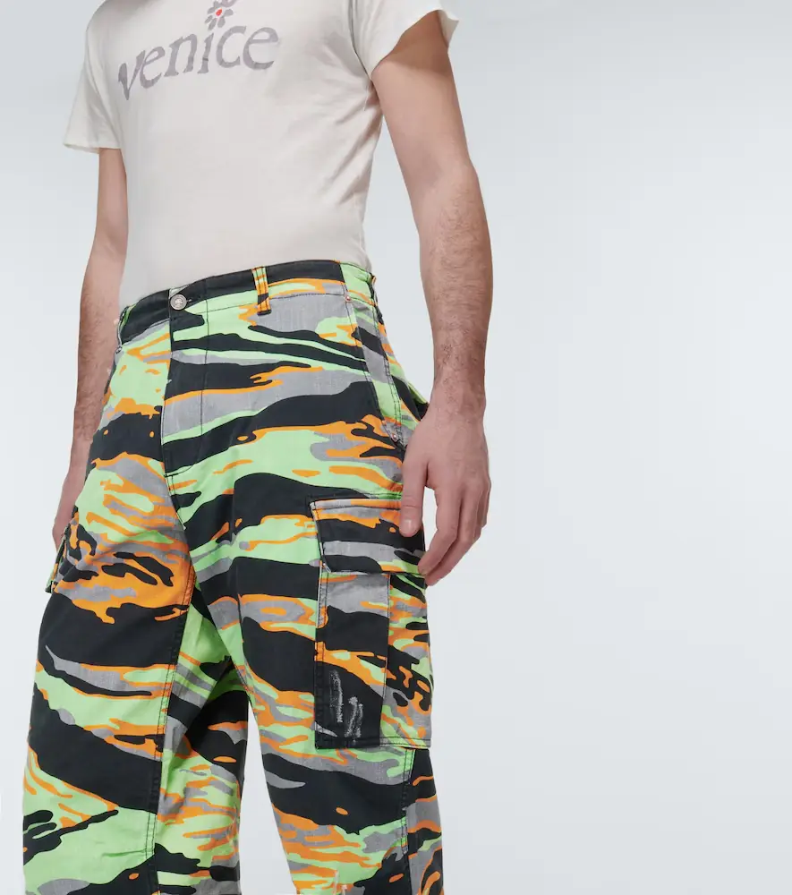 ERL Printed cotton cargo pants | Thumbnail 2 ERL Printed cotton cargo pants | Thumbnail 2