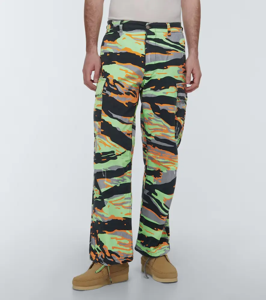 ERL Printed cotton cargo pants | Thumbnail 3 ERL Printed cotton cargo pants | Thumbnail 3