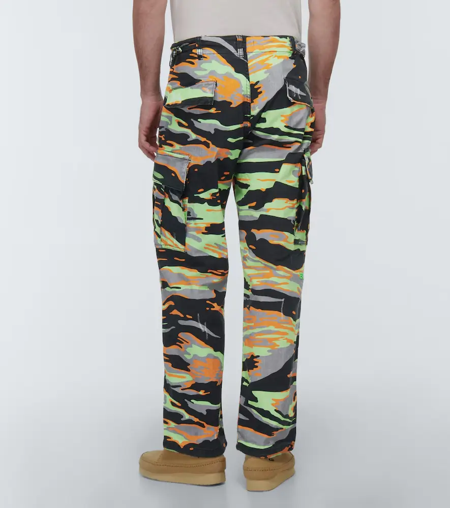 ERL Printed cotton cargo pants | Thumbnail 4 ERL Printed cotton cargo pants | Thumbnail 4