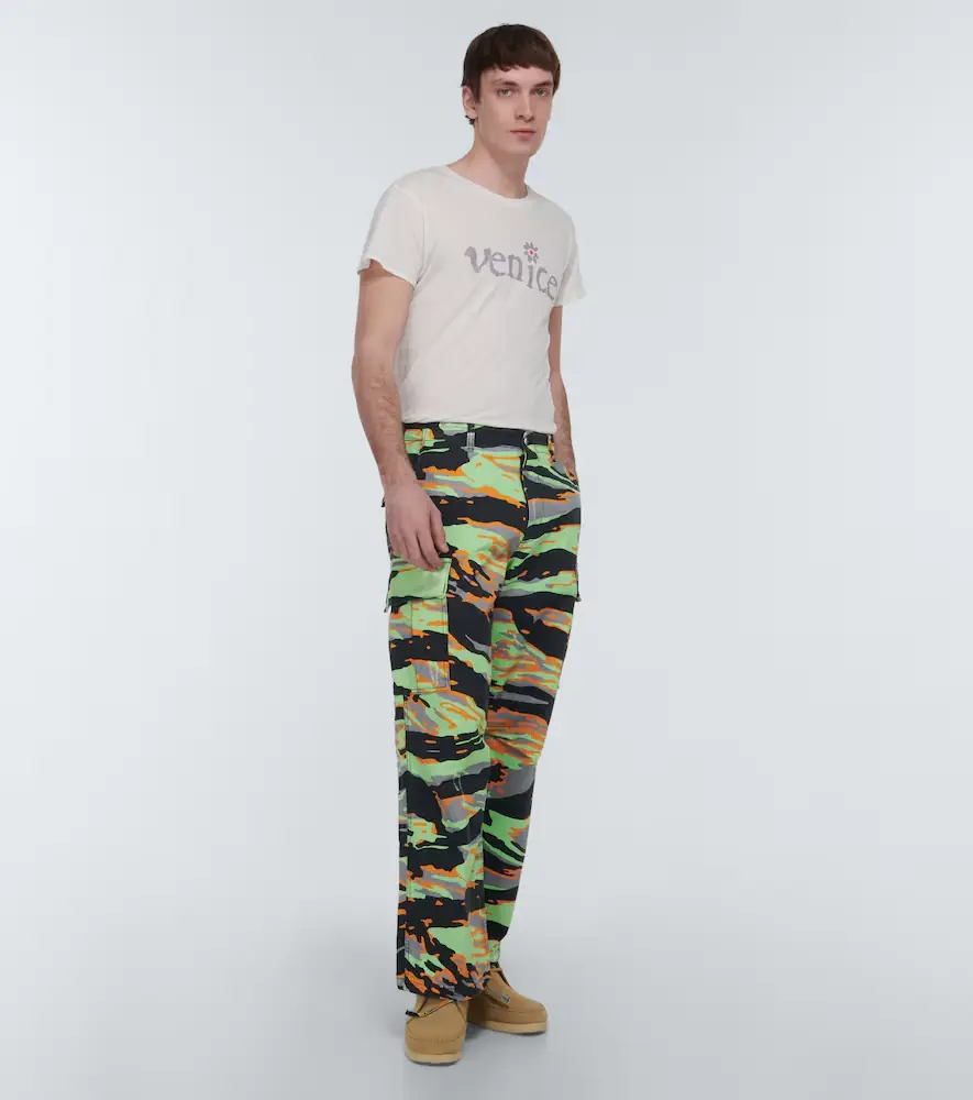 ERL Printed cotton cargo pants | Thumbnail 5 ERL Printed cotton cargo pants | Thumbnail 5