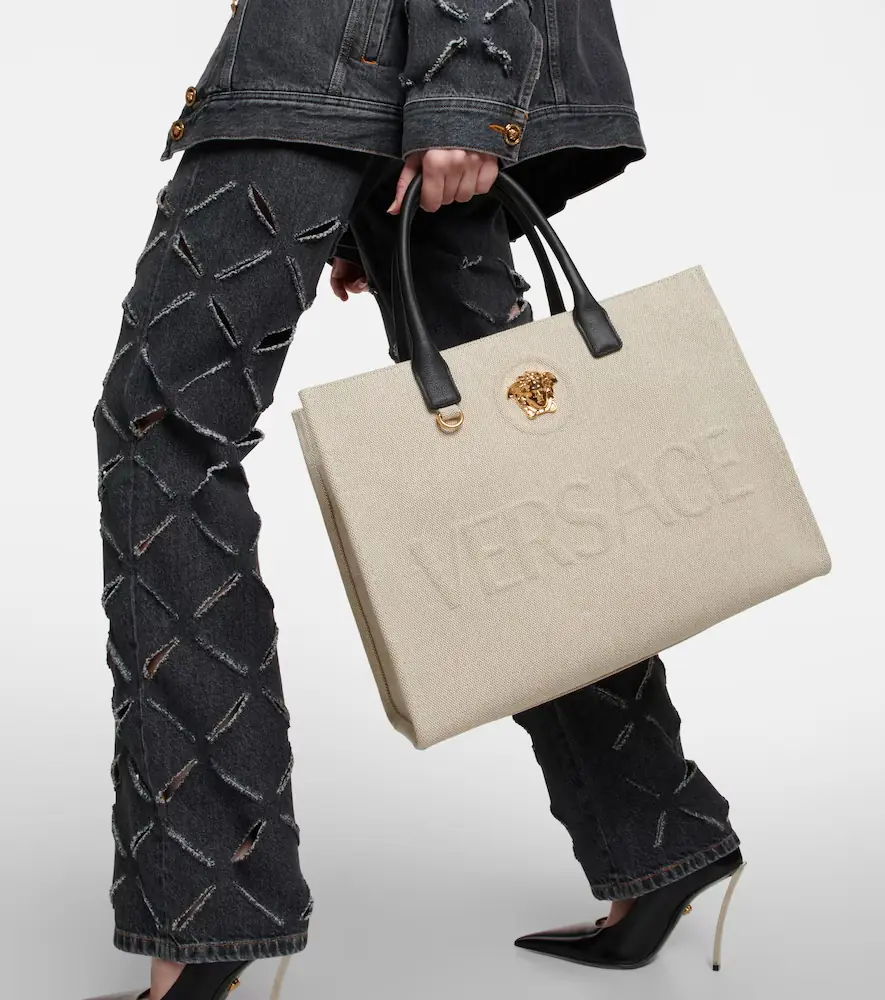Versace La Medusa canvas tote bag | Thumbnail 5